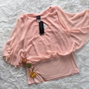 Coco Bianco Blouson Top Size Medium